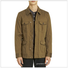 Custom mens utility jacket